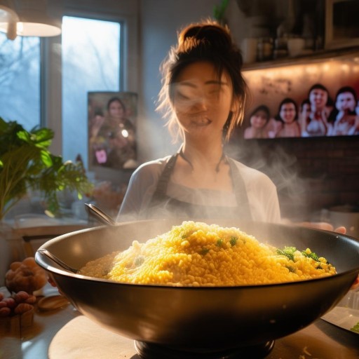 女主播的粥意人生，一碗小米粥的直播盛宴