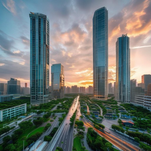 東西軸線，城市新脈動，未來生活新圖景