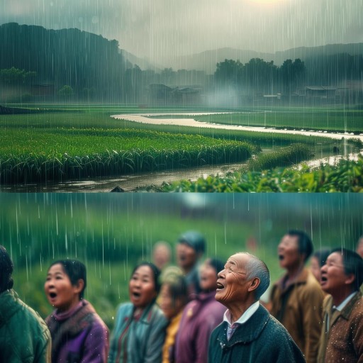 春雨潤澤河南淼雨，鄉(xiāng)村振興的希望之歌