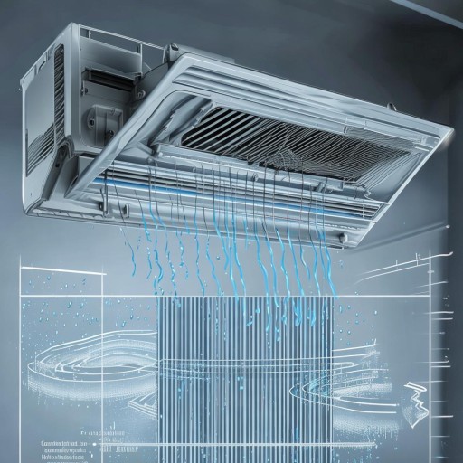 空調(diào)除濕原理與水流出現(xiàn)象解析
