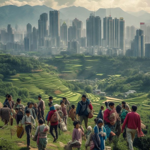 中國農(nóng)村流出人口，從土地到城市的遷徙與挑戰(zhàn)